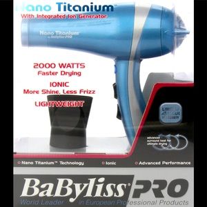 BaBylissPRO Nano Titanium Ionic Hair Dryer